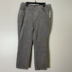 Talbots Gray High-Waist Pants